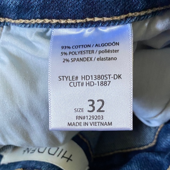 Stylish Blue Straight Leg Women's Jeans - Picture 6 of 6